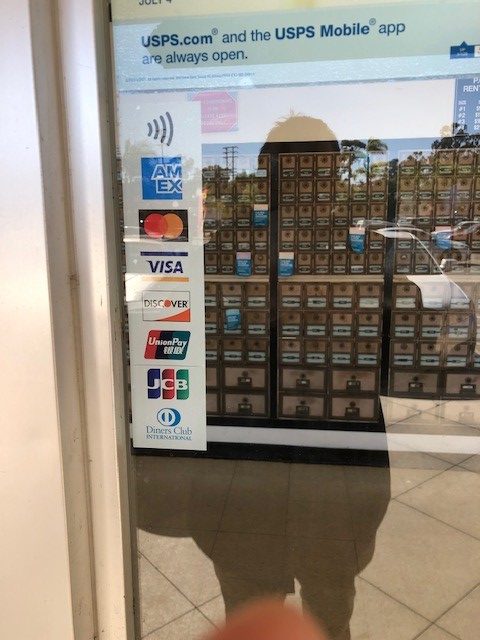 post office payment check