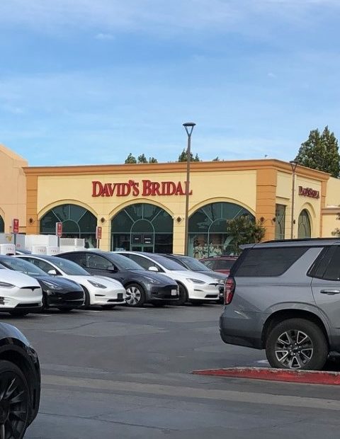 A David's Bridal store.