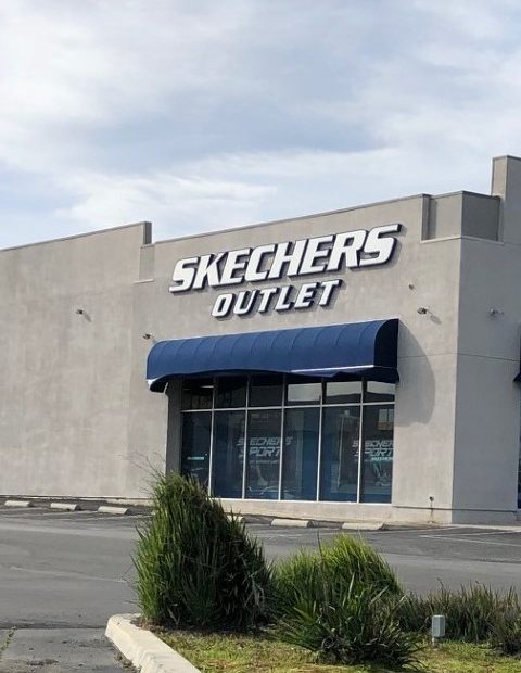 A Skechers outlet store.